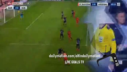 Robert Lewandowski Amazing Goal - Bayern 1-0 Arsenal - Champions League - 04.11.2015