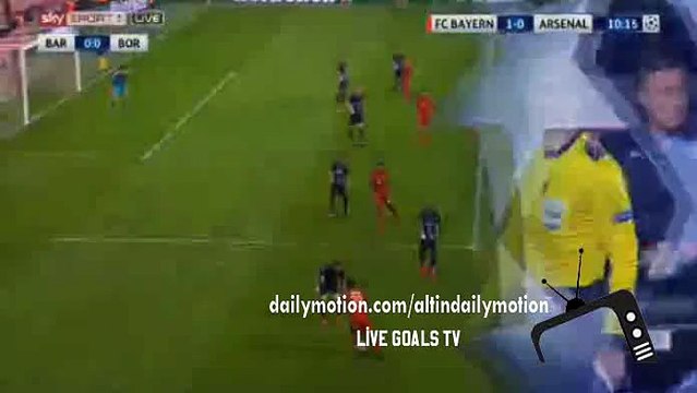 Robert Lewandowski Amazing Goal - Bayern 1-0 Arsenal - Champions League - 04.11.2015