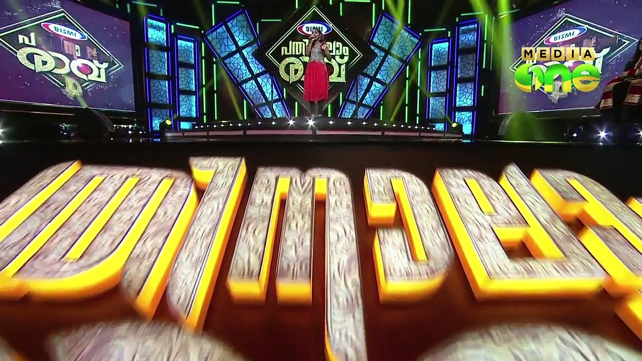 Pathinalam Ravu Season4 - Anjana S Kumar Singing Alhamdhulillah Ahadhavanalla (Epi5 Part