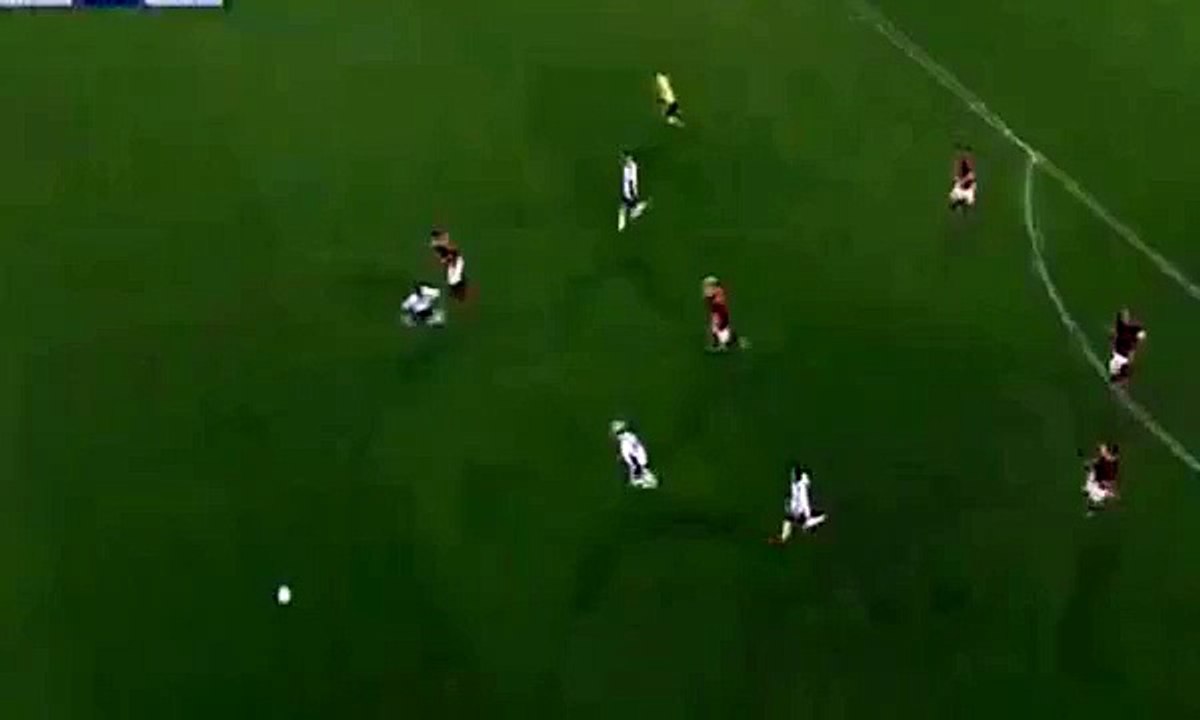 Salah Goal ~ Roma vs Bayer Leverkusen 1-0 2015