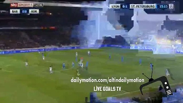 Artem Dzyuba GOAL - Lyon 0:1 Zenit - Champions League - 04.11.2015