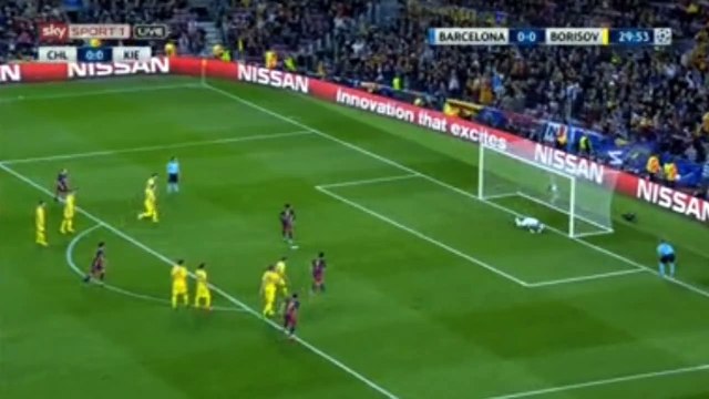 Neymar Goal 1-0 FC Barcelona vs BATE Borisov 04,11,2015 (HD)