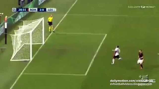 2-0 Edin Dzeko GOAL - Roma v. Bayer Leverkusen 04.11.2015 HD_HIGH
