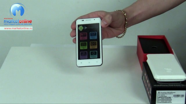 Unboxing smartphone Prestigio MultiPhone 4322 Duo