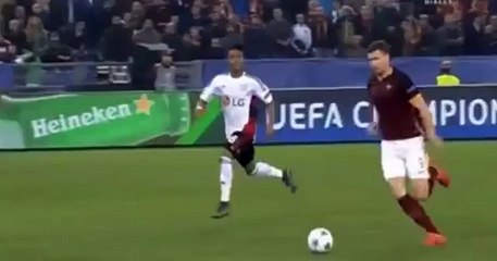 Edin Dzeko Goal ¦ AS Roma vs Leverkusen 2-0 (UCL 2015)