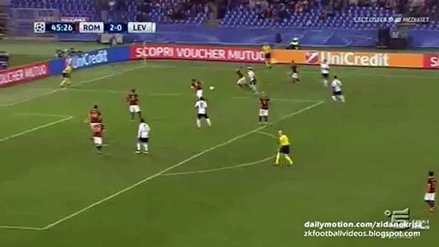Admir Mehmedi 2-1 Amazing GOAL - Roma v. Bayer Leverkusen 04.11.2015 HD
