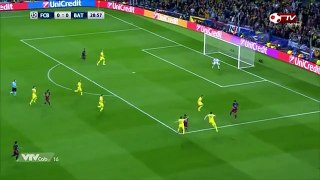 Neymar Goal Barcelona 1 - 0 BATE Borisov Champions League 4-11-2015