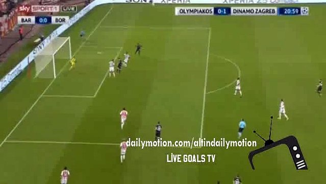 1st Half All Goals HD - Olympiakos 0-1 Dinamo Zagreb - Champions League - 04.11.2015