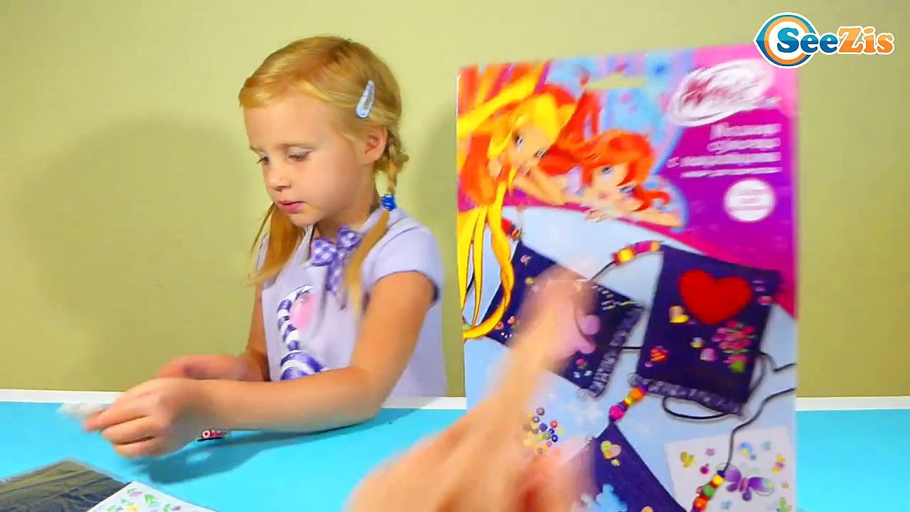 ✔ Сумка Винкс - девочка Маша делает своими руками - Girl Masha makes the Winx bag with his hands.