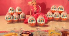 18 Disney Princess Edition - Kinder Surprise - Unboxing! by TheSurpriseEggs