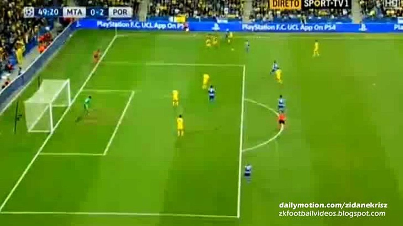 0-2 Andre Andre Great GOAL - Maccabi Tel Aviv v. FC Porto 04.11.2015 HD