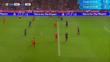 Bayern München - Arsenal 4-0 Robben