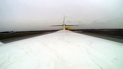 Пуск крылатой ракеты с борта стратегического ракетоносца Ту-160