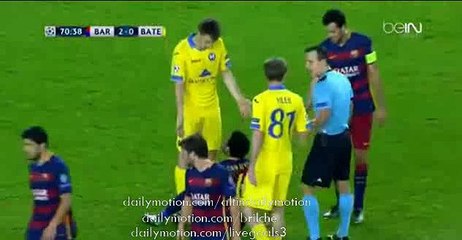 Sergio Busquets Gets Injured - Barcelona 2 - 0 BATE 04.11.2015