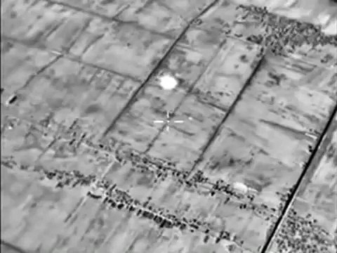 Уничтожение опорного пункта боевиков в провинции АЛЕППО