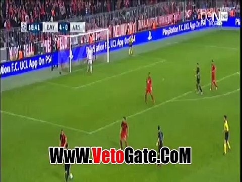 جيرو يتقدم بالهدف الاول الارسنال فى مرمى بايرن ميونخ