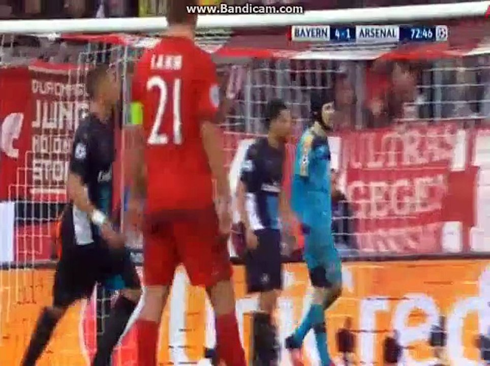 Cech INSANE SAVE Bayern 4-1 Arsenal 4.11.2015 HD