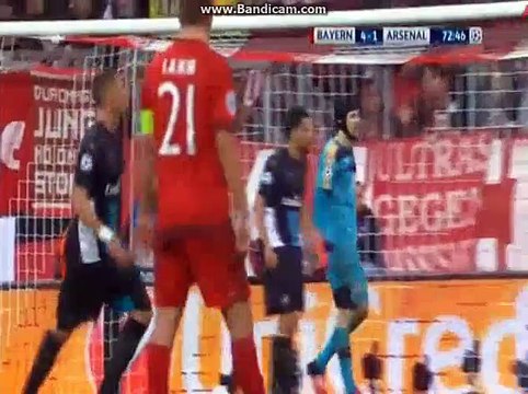 Cech INSANE SAVE Bayern 4-1 Arsenal 4.11.2015 HD