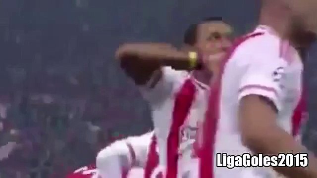 Felipe Pardo Goal - Olympiakos vs Dinamo Zagreb 1-1 (Champions League 2015) 04.11.2015