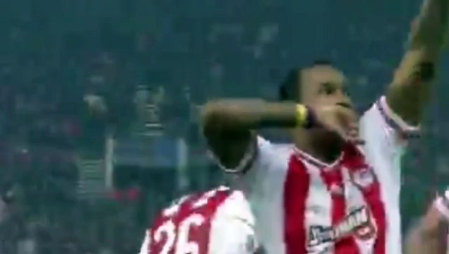 Felipe Pardo Goal / Olympiakos vs Dinamo Zagreb 1-1 (Champions League) 2015 HD