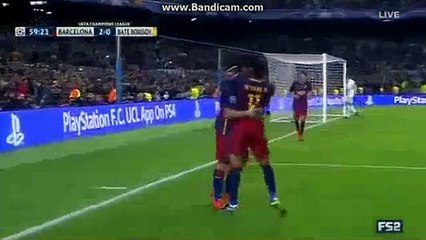 All Goals & Highlights Barcelona 3-0 BATE Borisow Champions League 4.11.2015 HD
