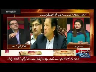 Dr. Shahid Masood Response On Imran Khan’s Misbehavior with Journalist