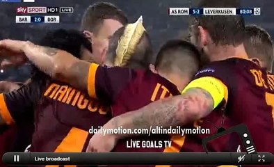 Video herunterladen: All Goals & Highlights HD | AS Roma 3-2 Bayer Leverkusen - Champions League 04.11.2015