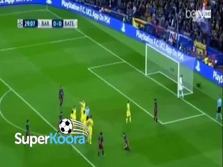 أهداف مباراة ( برشلونة 3-0 باتي بوريسوف ) دوري أبطال أوروبا