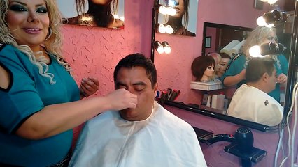 Tutorial de barberia corte Degradado con navaja