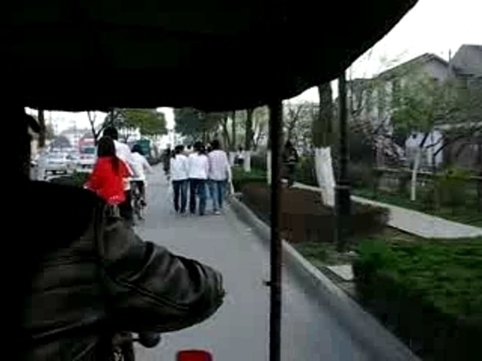 course folle à Suzhou