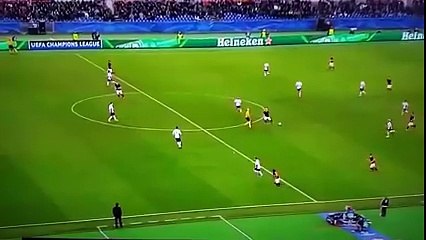 Roma - Leverkusen   dzeko goal