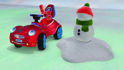 Kids Cartoons in 3D animation - Mister Car & Snowman {}