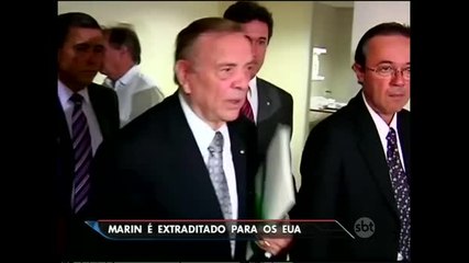 José Maria Marin é extraditado para os Estados Unidos