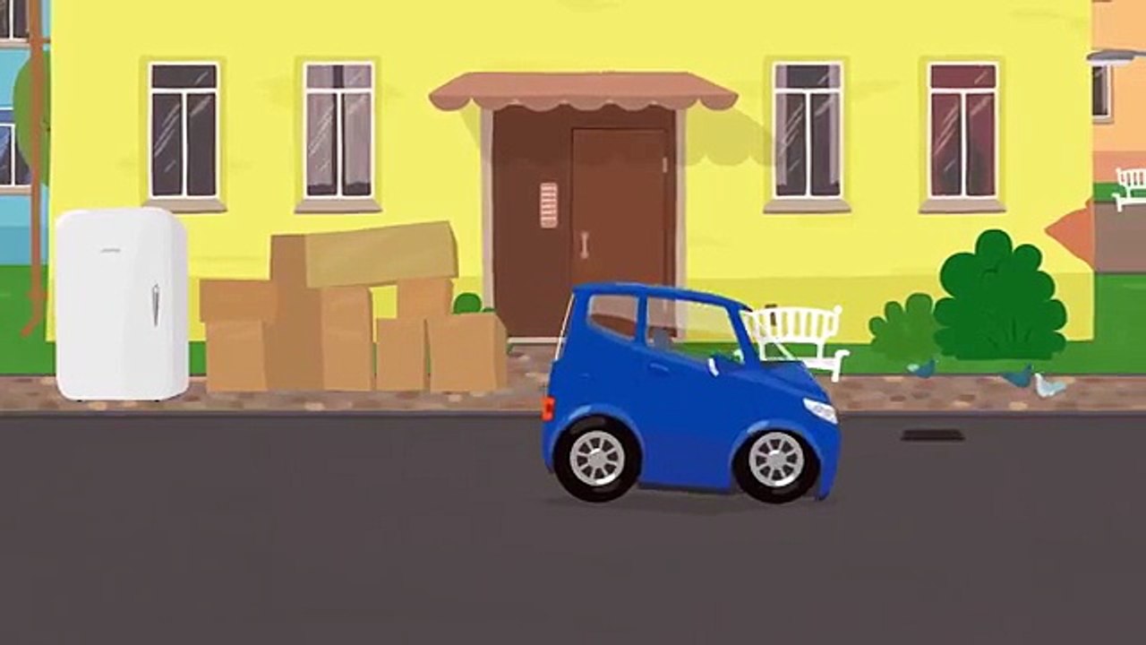 Kid's Cartoons - CAR TRAILER - Doc McWheelie Moving Home! Car Doctor