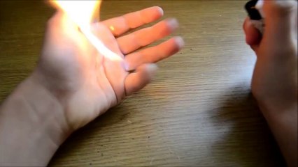 How To Hold Fire (Amazing Magic Trick)