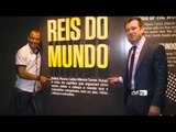 Cafu é recebido por Dunga e visita o Museu Seleção Brasileira