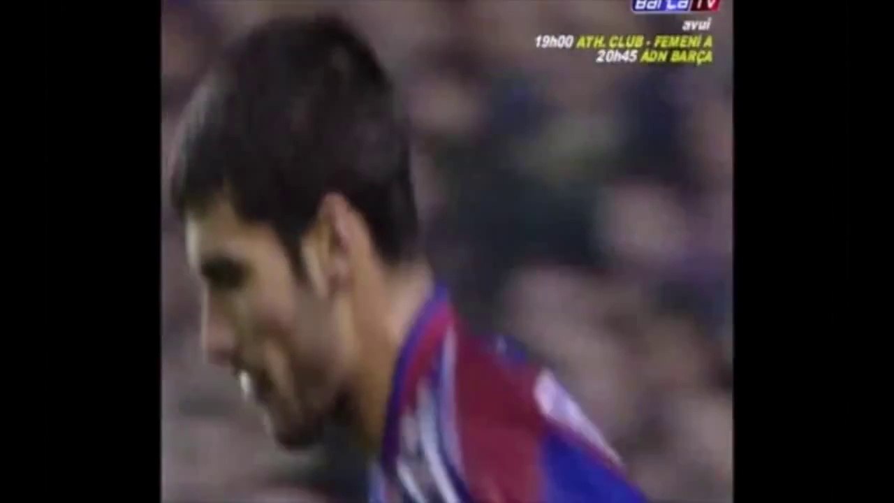 "TIQUI TACA" à la 1996 - Clásico/Barcelona derby - beautiful passing