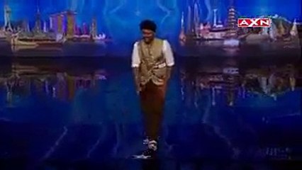 Indian Sand Artist in American Idols - Public stunt