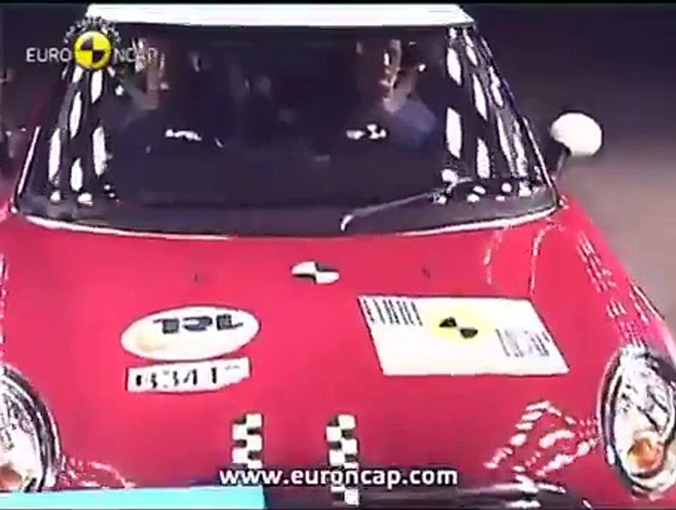 Crash test BMW Mini Cooper 2007