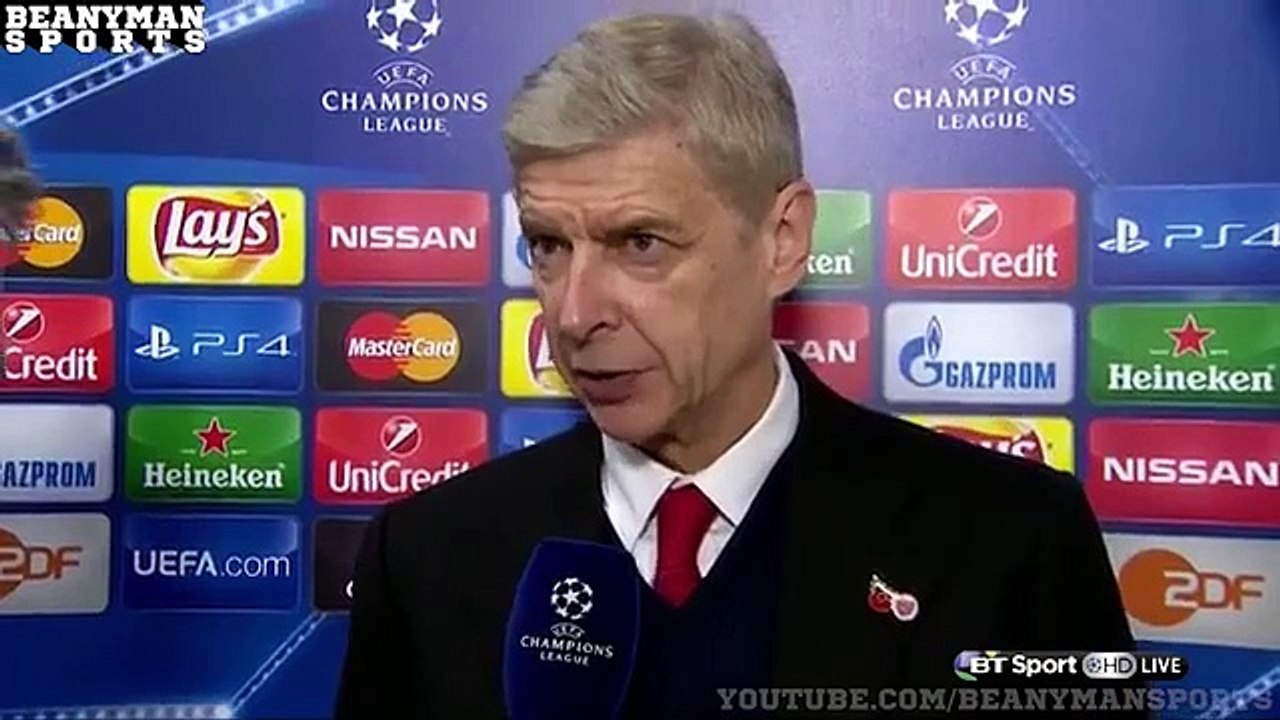 Bayern Munich 5-1 Arsenal - Arsene Wenger Post Match Interview