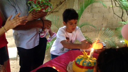 Cumpleaños de Julio Andrés y Brenda Isabela