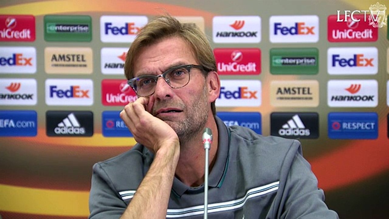 Jurgen Klopp Pre-Rubin Kazan Press Conference