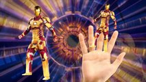 Ironman Cartoons Finger Family Nursery Rhymes | The Incredibles Finger Family Rhymes For C