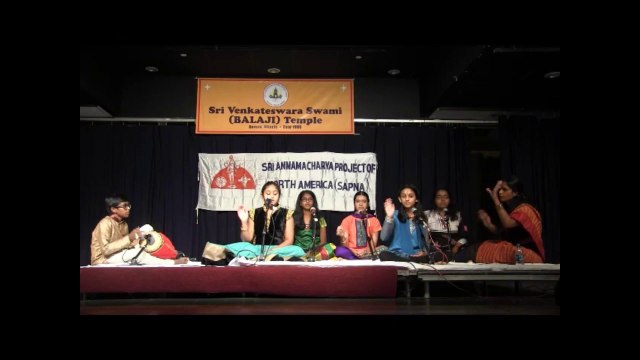 SAPNA SANGITA SAHITYA VAADYA NATYA RAVALI 2015: SHAILAJA IYER MUSIC ACADEMY: GOVINDASHRITHA