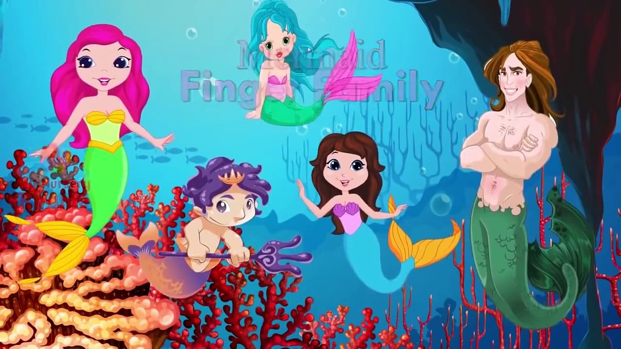 Sofia the first FROZEN Little Mermaid Cinderella Finger Family Nursery rhyme for children