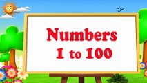 KZKCARTOON TV -Learn Numbers One to Hundred - 3D Animation English Nursery Rhymes for children with Lyrics