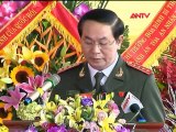 Bộ trưởng Trần Đại Quang dự lễ khai giảng tại Học viện Chính trị CAND