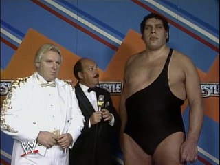 WWF Wrestlemania III - Andre The Giant Interview