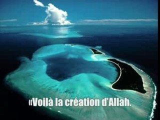 MEDITEZ sur la creation d'Allah