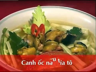 Canh ốc tía tô Cách làm món canh ốc tía tô thơm ngon